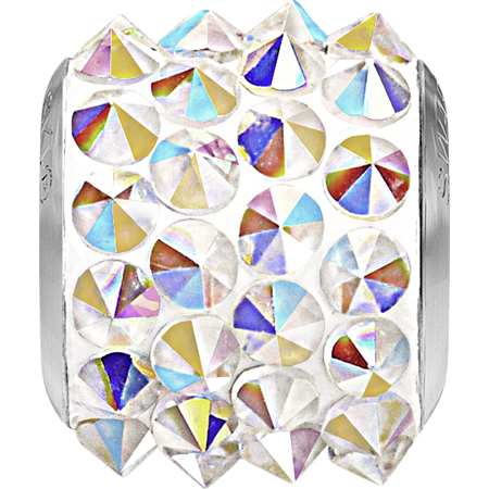 Swarovski BeCharmed & Pavé Beads - 80 901 - BeCharmed Pave with Spikes Bead